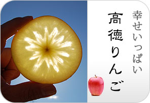 高徳りんごのお詰め合わせの詳しいページはこちらからどうぞ